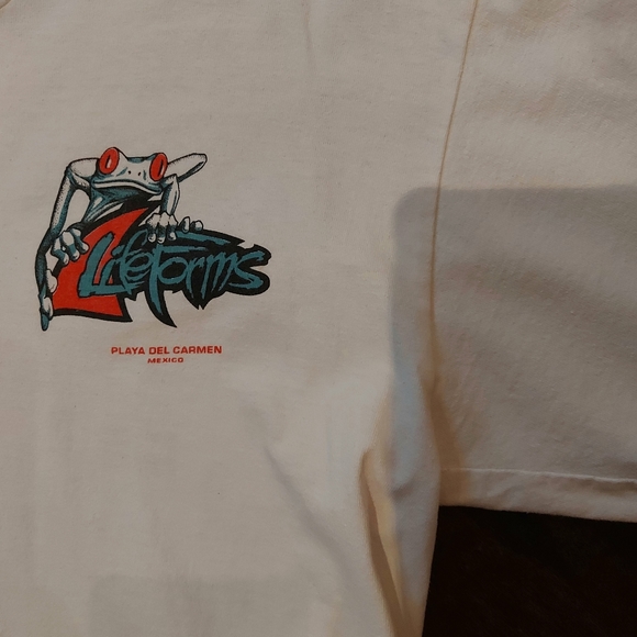 **SOLD** Vintage 80s 90s LifeForms graphic tee - Picture 3 of 6